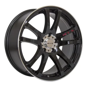 RTX Wheels – Twin – Black – 15″x6.5″ 38mm – Summer Wheels – 081281